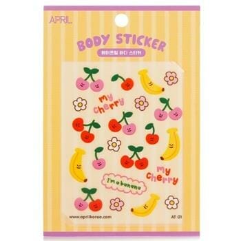 OJAM Online Shopping - April Korea April Body Sticker - # AT 01 1pc Make Up