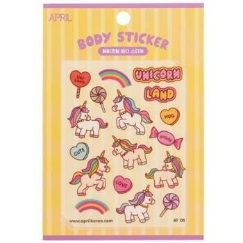 OJAM Online Shopping - April Korea April Body Sticker - # AT 05 1pc Make Up