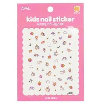 OJAM Online Shopping - April Korea April Kids Nail Sticker - # A018K 1pack Make Up