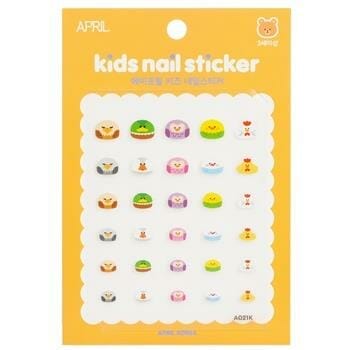 OJAM Online Shopping - April Korea April Kids Nail Sticker - # A021K 1pack Make Up