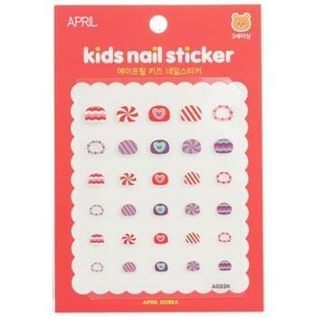 OJAM Online Shopping - April Korea April Kids Nail Sticker - # A023K 1pack Make Up