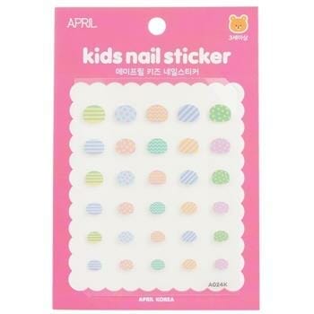 OJAM Online Shopping - April Korea April Kids Nail Sticker - # A024K 1pack Make Up