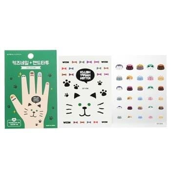 OJAM Online Shopping - April Korea April Nail + Hand Tattoo - # ST-01K 1pc Make Up