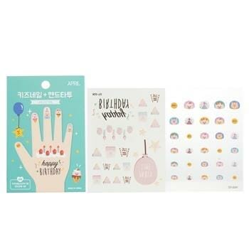 OJAM Online Shopping - April Korea April Nail + Hand Tattoo - # ST-02K 1pc Make Up