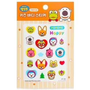 OJAM Online Shopping - April Korea Pororo Body Sticker 1pc Make Up