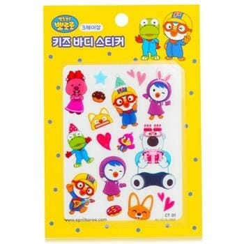 OJAM Online Shopping - April Korea Pororo Body Sticker - # CT01 1pc Make Up