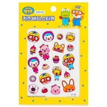 OJAM Online Shopping - April Korea Pororo Body Sticker - # CT03 1pc Make Up