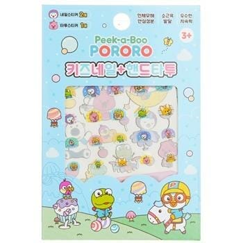 OJAM Online Shopping - April Korea Pororo Nail + Hand Tattoo - # SPR 02 1pc Make Up