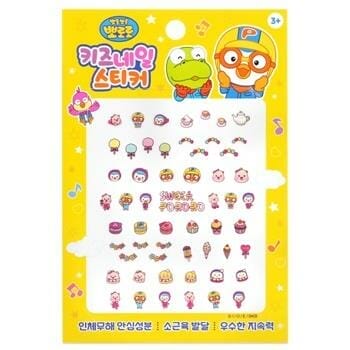 OJAM Online Shopping - April Korea Pororo Nail Sticker - # PR 08 1pack Make Up