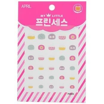 OJAM Online Shopping - April Korea Princess Kids Nail Sticker - # P003K 1pack Make Up