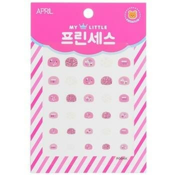 OJAM Online Shopping - April Korea Princess Kids Nail Sticker - # P004K 1pack Make Up