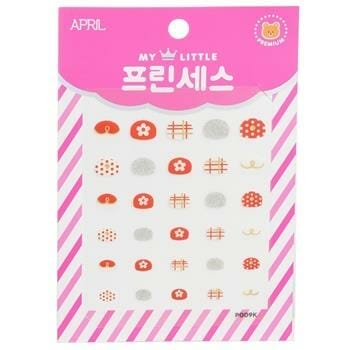 OJAM Online Shopping - April Korea Princess Kids Nail Sticker - # P009K 1pack Make Up