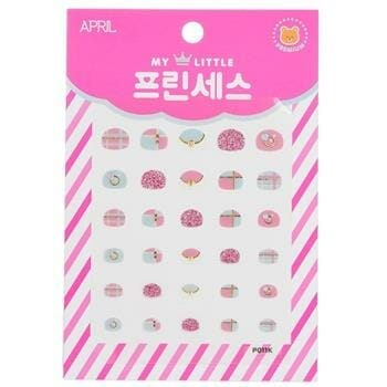 OJAM Online Shopping - April Korea Princess Kids Nail Sticker - # P011K 1pack Make Up