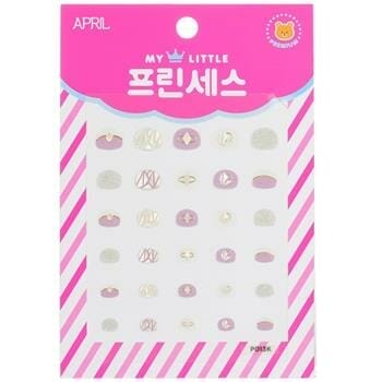 OJAM Online Shopping - April Korea Princess Kids Nail Sticker - # P013K 1pack Make Up