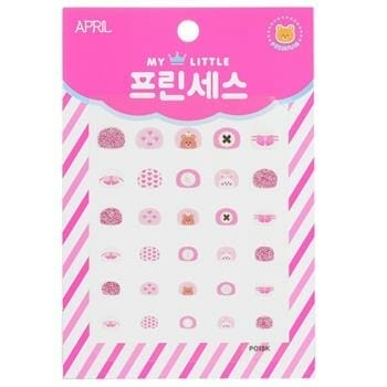 OJAM Online Shopping - April Korea Princess Kids Nail Sticker - # P015K 1pack Make Up