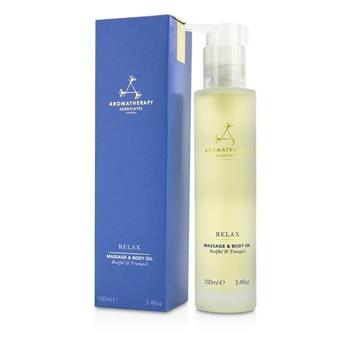 OJAM Online Shopping - Aromatherapy Associates Relax - Massage & Body Oil 100ml/3.4oz Skincare