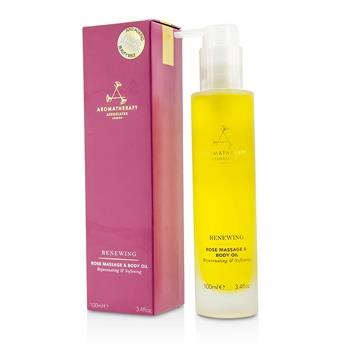 OJAM Online Shopping - Aromatherapy Associates Renewing - Rose Massage & Body Oil 100ml/3.4oz Skincare