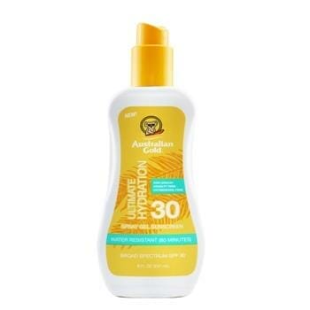 OJAM Online Shopping - Australian Gold Spray Gel Sunscreen SPF 30 (Ultimate Hydration) 237ml/8oz Skincare