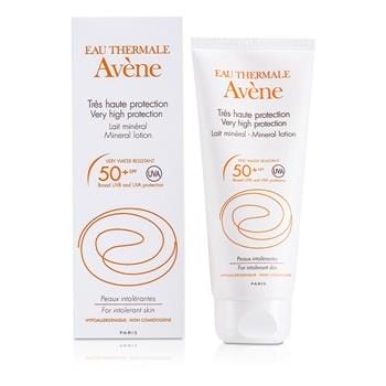 OJAM Online Shopping - Avene Very High Protection Mineral Lotion SPF 50+ (For Intolerant Skin) 100ml/3.3oz Skincare