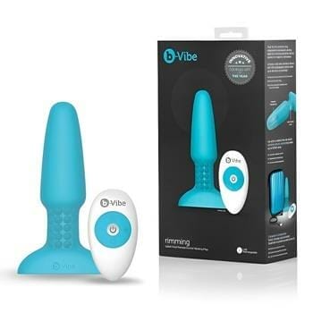 OJAM Online Shopping - B-vibe Rimming Anal Plug - # Teal 1 pc Sexual Wellness