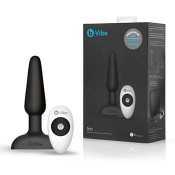 OJAM Online Shopping - B-vibe Trio Anal Plug  - # Black 1 pc Sexual Wellness