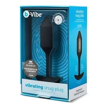 OJAM Online Shopping - B-vibe Vibrating Snug Anal Plug 2 1 pc Sexual Wellness