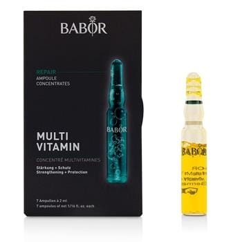 OJAM Online Shopping - Babor Ampoule Concentrates Repair Multi Vitamin (Strengthening + Protection) - For Very Dry Skin 7x2ml/0.06oz Skincare