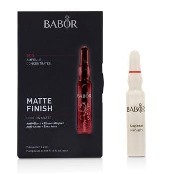 OJAM Online Shopping - Babor Ampoule Concentrates SOS Matte Finish (Anti-Shine + Even Tone) - For Oily & Combination Skin 7x2ml/0.06oz Skincare