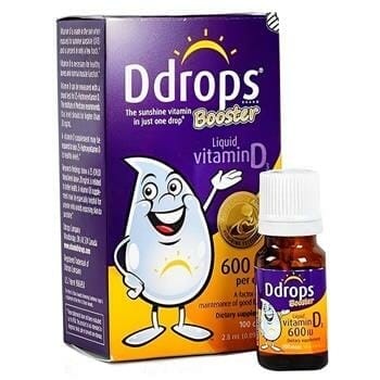 OJAM Online Shopping - Baby DDrops Baby DDdrops Purple liquid vitamin D3 600 international units - 100 drops (2.8 ml) 2.8ml Supplements