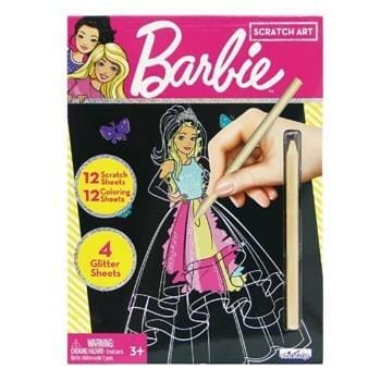 OJAM Online Shopping - Barbie Magic Ink Reveal Book 12pages 12x53x32cm Toys