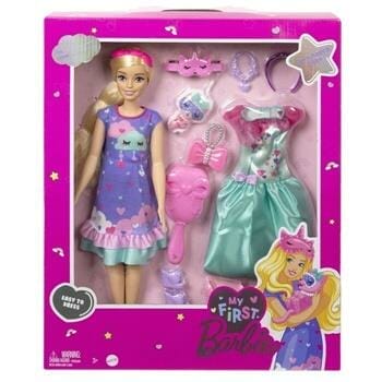 OJAM Online Shopping - Barbie My First Barbie™ Deluxe Doll and Accessories 32x7x39cm Toys