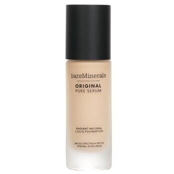 OJAM Online Shopping - BareMinerals Original Pure Serum Radiant Natural Liquid Foundation Mineral SPF 20 - # Fair Warm 1 30ml/1oz Make Up