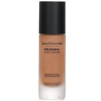 OJAM Online Shopping - BareMinerals Original Pure Serum Radiant Natural Liquid Foundation Mineral SPF 20 - #Medium Deep Neutral 4.5 30ml/1oz Make Up