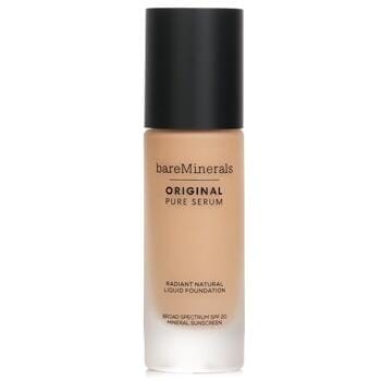 OJAM Online Shopping - BareMinerals Original Pure Serum Radiant Natural Liquid Foundation Mineral SPF 20 - # Medium Neutral 3 30ml/1oz Make Up