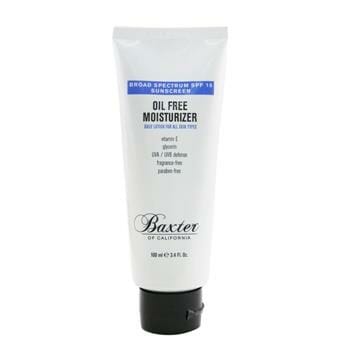 OJAM Online Shopping - Baxter Of California Oil Free Moisturizer Broad Spectrum SPF 15 100ml/3.4oz Men's Skincare