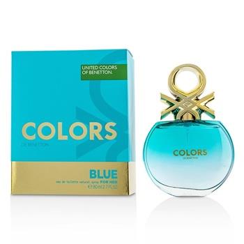 OJAM Online Shopping - Benetton Colors Blue Eau De Toilette Spray 80ml/2.7oz Ladies Fragrance