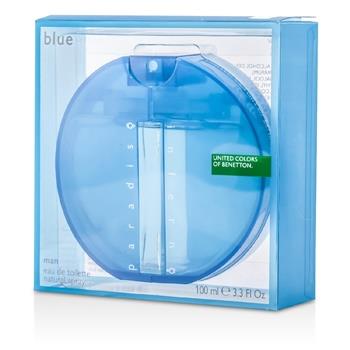 OJAM Online Shopping - Benetton Inferno Paradiso Eau De Toilette Spray (Blue Version) 100ml/3.3oz Men's Fragrance