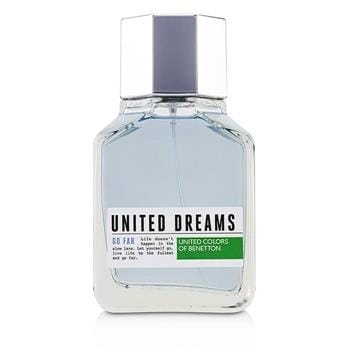 OJAM Online Shopping - Benetton United Dreams Go Far Eau De Toilette Spray 100ml/3.4oz Men's Fragrance
