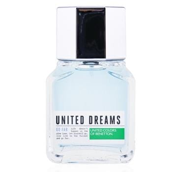 OJAM Online Shopping - Benetton United Dreams Go Far Eau De Toilette Spray 60ml/2oz Men's Fragrance
