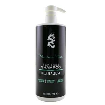 OJAM Online Shopping - Billy Jealousy Monsoon Mist Tea Tree Shampoo (Energizing Cleanser) 1000ml/33.8oz Hair Care