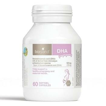 OJAM Online Shopping - Bioisland DHA for pregnant and lactating - 60 capsules 60pcs Supplements