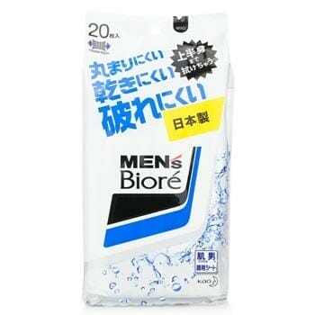 OJAM Online Shopping - Biore Men's Facial Sheet (Mint) 20pcs Men's Skincare