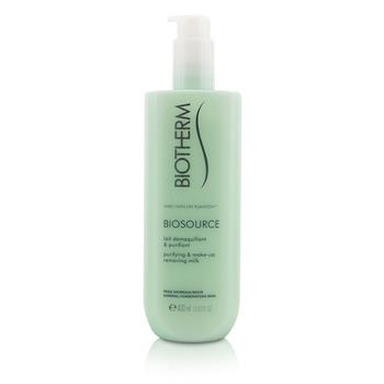 OJAM Online Shopping - Biotherm Biosource Purifying & Make-Up Removing Milk - For Normal/Combination Skin 400ml/13.52oz Skincare