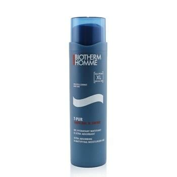 OJAM Online Shopping - Biotherm Homme T-Pur Anti Oil & Shine Ultra Absorbing & Mattifying Moisturizer Gel (Box Slightly Damaged) 100ml/3.38oz Men's Skincare