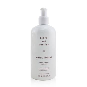 OJAM Online Shopping - Bjork & Berries White Forest Hand & Body Lotion 400ml/13.5oz Ladies Fragrance