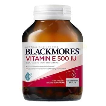 OJAM Online Shopping - Blackmores Vitamin E 500IU 150 Capsules (Parallel Import) 150 Capsules Supplements