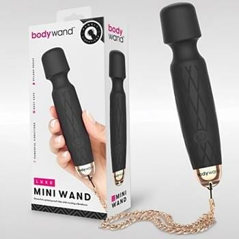 OJAM Online Shopping - Body wand Luxe Mini USB Massage Stick - # Black 1 pc Sexual Wellness