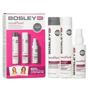OJAM Online Shopping - Bosley MendXtend Strengthening System Set: 3pcs Hair Care