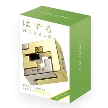 OJAM Online Shopping - Broadway Toys Hanayama | Cross Hanayama Metal Brainteaser Puzzle Mensa Rated Level 3 75*119*45 mm Toys