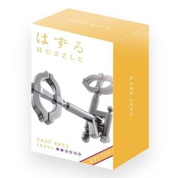OJAM Online Shopping - Broadway Toys Hanayama | Key II Hanayama Metal Brainteaser Puzzle Mensa Rated Level 2 75*119*45 mm Toys